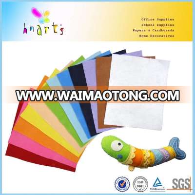 A4 colored soft craft polyester felt for DIY