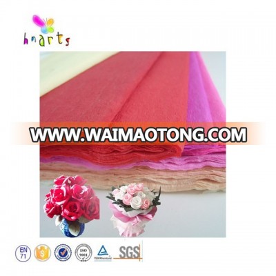 fresh flower wrapping paper,flower crepe paper rolls