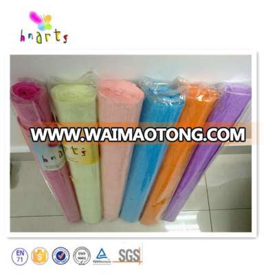 Color crepe wrapping paper